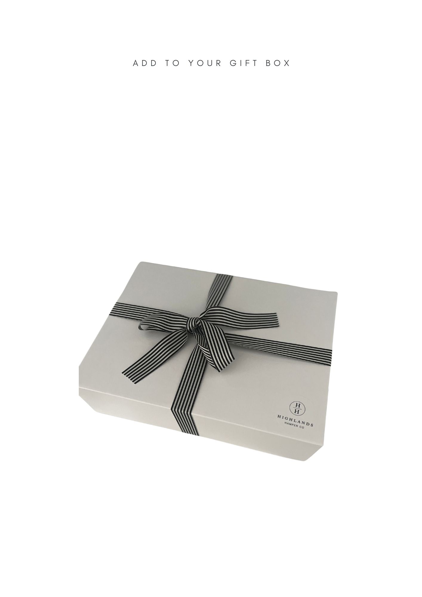 Luxury white gift boxes